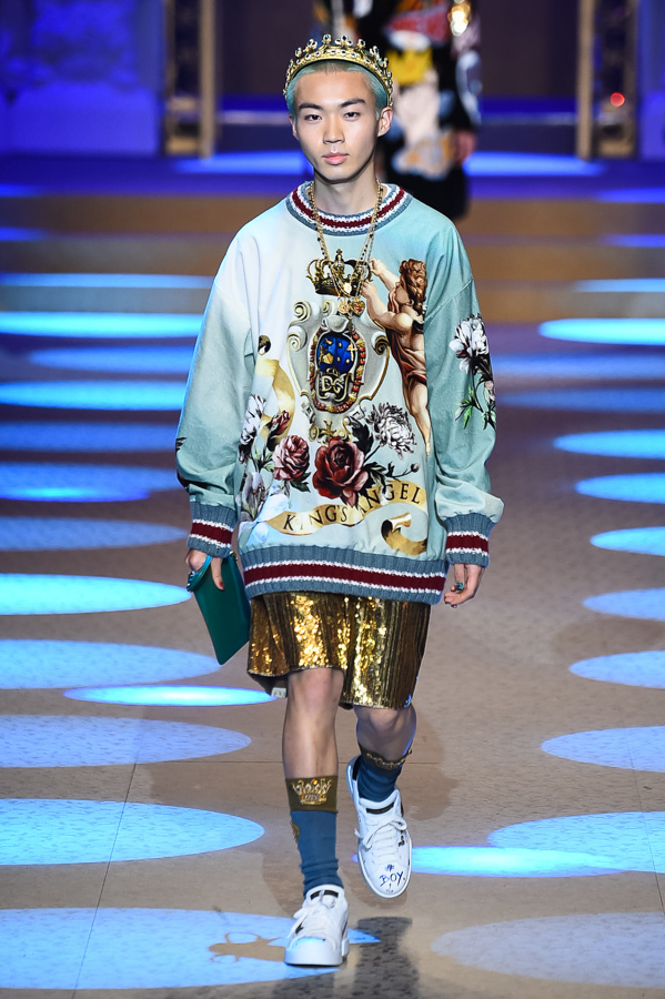 ドルチェ＆ガッバーナ(DOLCE&GABBANA) 2018-19年秋冬メンズコレクション シルエット - 写真81