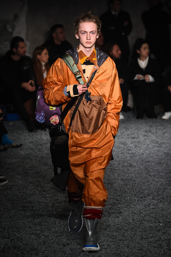 マルニ(MARNI) 2018-19年秋冬メンズコレクション シルエット - 写真27