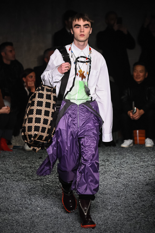 マルニ(MARNI) 2018-19年秋冬メンズコレクション シルエット - 写真28