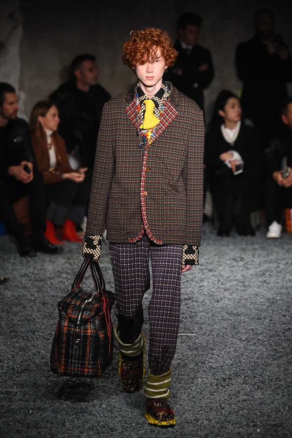 マルニ(MARNI) 2018-19年秋冬メンズコレクション シルエット - 写真37