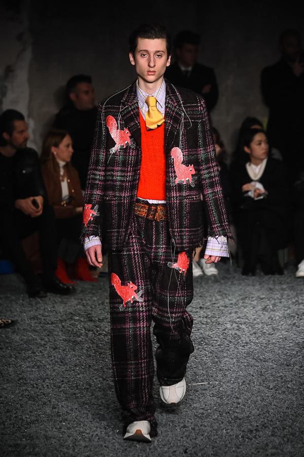 マルニ(MARNI) 2018-19年秋冬メンズコレクション シルエット - 写真41