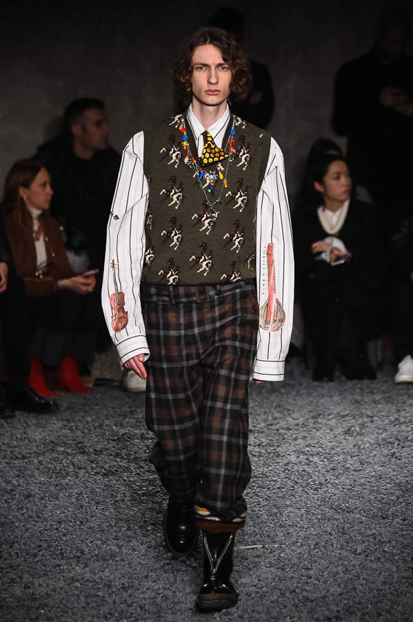 マルニ(MARNI) 2018-19年秋冬メンズコレクション シルエット - 写真42