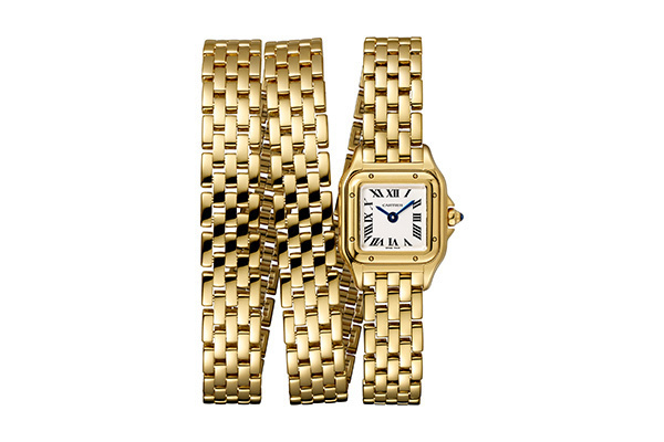 カルティエのレディースウォッチ「パンテール ドゥ カルティエ」ブレスレットが2連、3連に