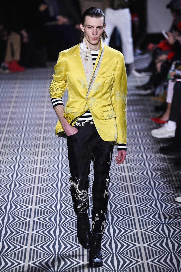 ハイダー アッカーマン(HAIDER ACKERMANN) 2018-19年秋冬メンズコレクション シルエット - 写真5