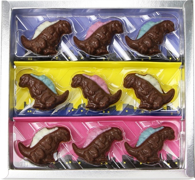 ゴジラがチョコレートに！初代から『シン・ゴジラ』第2形態まで、バキバキに壊された板チョコも｜写真21