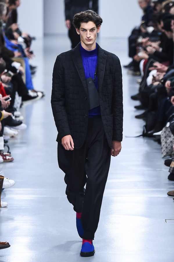 ISSEY MIYAKE MEN 18AW ニットコート コレクション