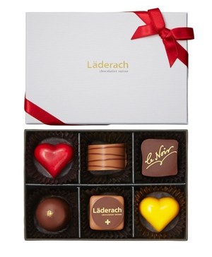 スイスのチョコレート「レダラッハ」花のパッケージとみつばちチョコの詰め合わせ - ファッションプレス