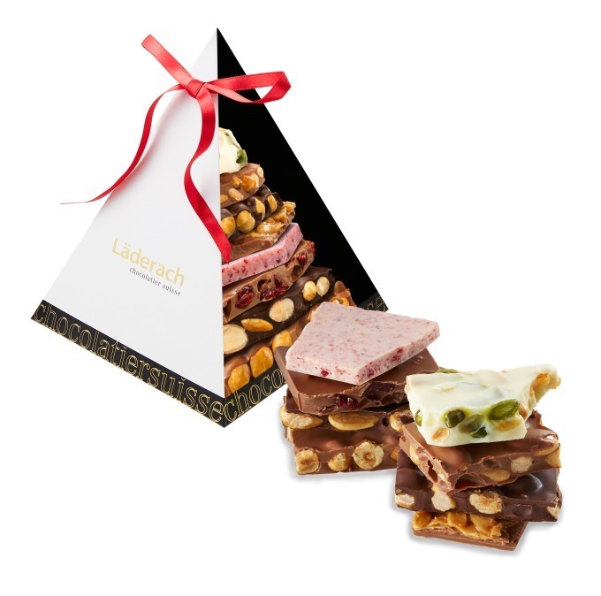 スイスのチョコレート「レダラッハ」花のパッケージとみつばちチョコの詰め合わせ｜写真1