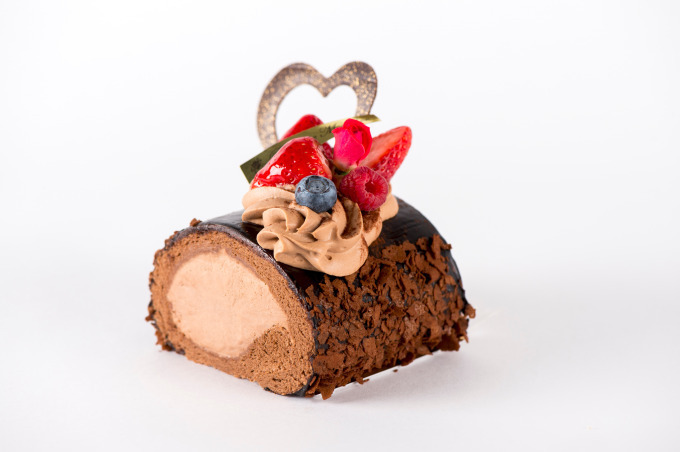 モンシェールのバレンタイン、ハート型チョコ付き「堂島プリンスロール」やハート型焼き菓子｜写真9
