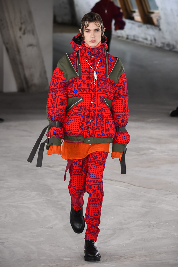 サカイ マン(sacai man) 2018-19年秋冬メンズコレクション シルエット - 写真1