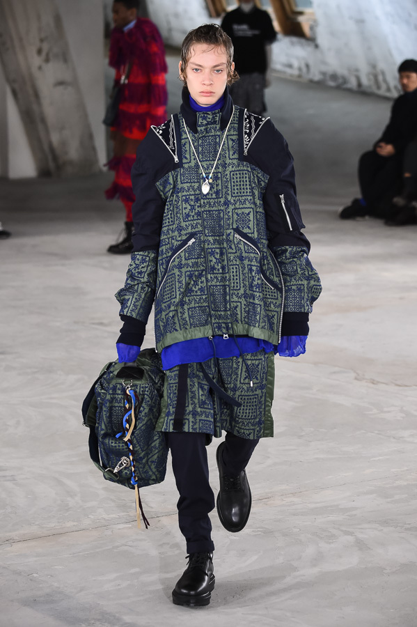 サカイ マン(sacai man) 2018-19年秋冬メンズコレクション シルエット - 写真3