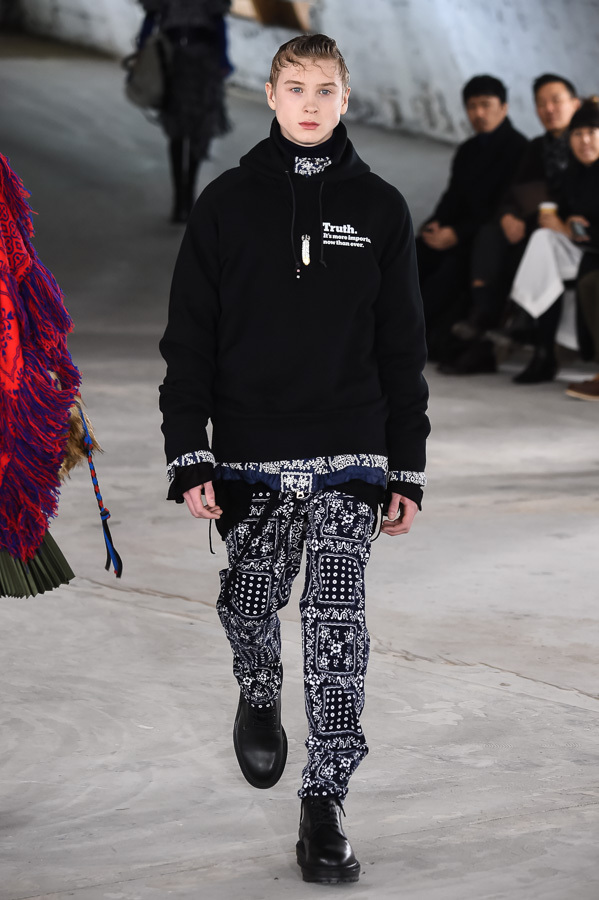 サカイ マン(sacai man) 2018-19年秋冬メンズコレクション シルエット - 写真5