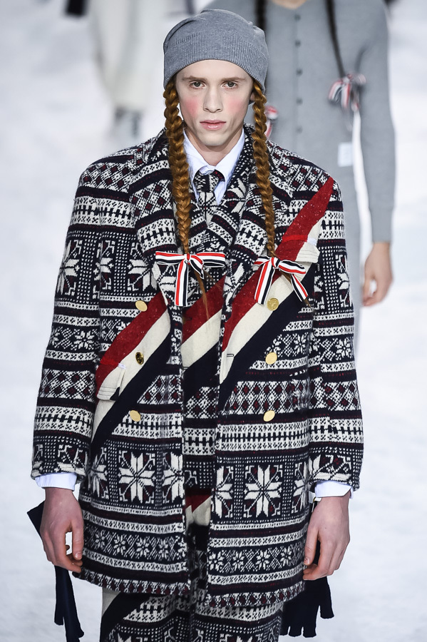 トム ブラウン(THOM BROWNE) 2018-19年秋冬メンズコレクション  - 写真27