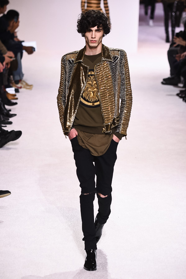 バルマン(BALMAIN) 2018-19年秋冬ウィメンズ&メンズコレクション シルエット - 写真34