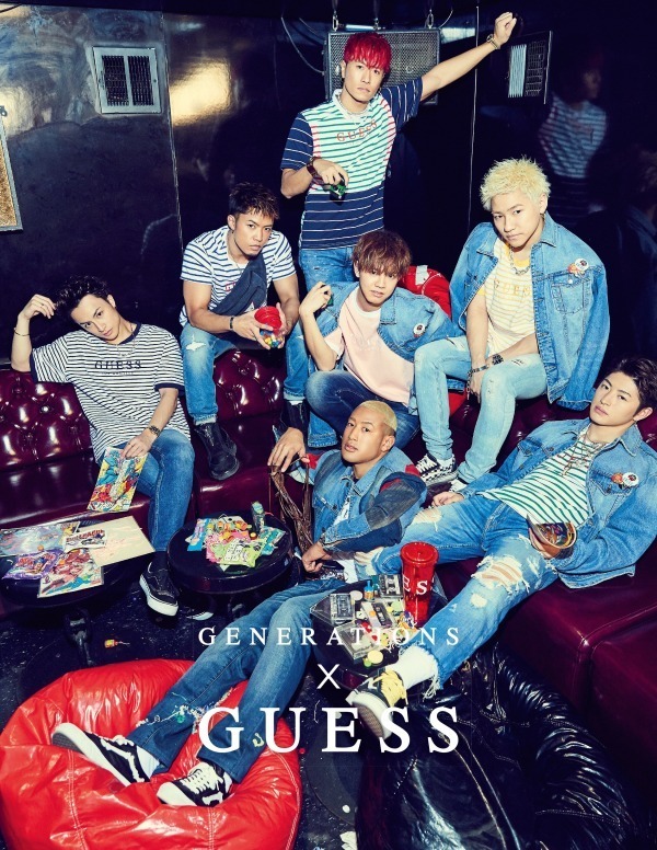 Generations From Exile Tribeがguessとコラボ 一部tシャツ再販 ファッションプレス