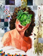 横尾忠則の「死後の世界」をテーマとする展覧会が神戸で、ダンテ『神曲』をイメージした写真や赤の絵画｜写真1