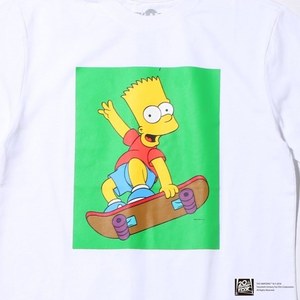 ザ シンプソンズ アトモス ラボのtシャツ コミカルでポップなデザイン全5種をユニセックスで ファッションプレス