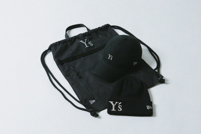 Y’s x ニューエラ新作アイテム - メタリックロゴを施した黒のキャップ＆バッグ｜写真7