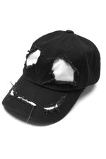 99%IS-の限定キャップ「GHOST CAP」ゴーストが微笑むオールブラック ...