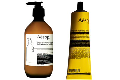 暖かな季節にぴったりの、イソップ(Aēsop)のさわやかなボディジェル