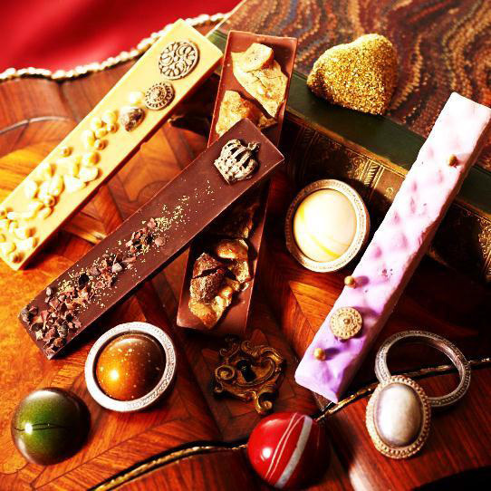 ザ・リッツ・カールトン大阪のバレンタイン - 「宝石」や「ブローチ」に見立てたチョコレート｜写真1