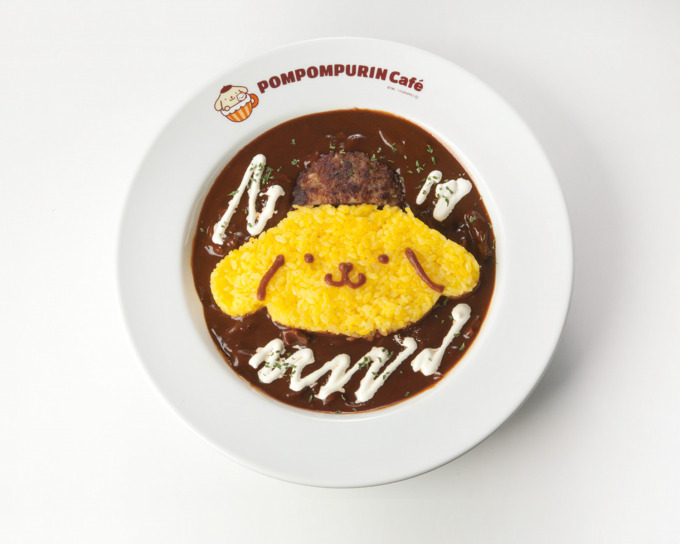 ポムポムプリンカフェ横浜店×「ぐでたま」黒船が浮かぶ青い海モチーフのパンケーキなど｜写真8