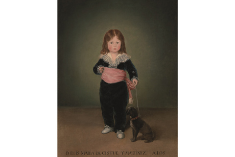 イヴ・サン＝ローランが所有していた幻の名画、ゴヤの《青い服の子供》がルーヴルより初来日