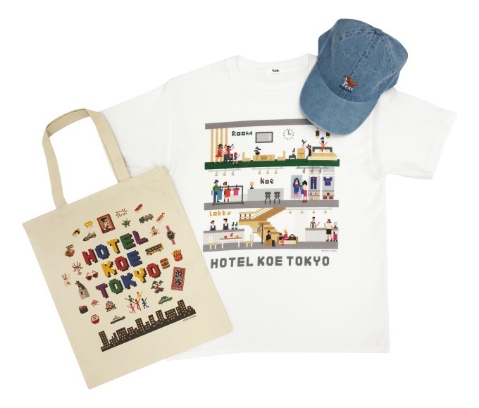 コエのホテル併設型ショップが渋谷に - 服、音楽、食事、宿泊を提案＆長場雄コラボ限定アイテムも｜写真4