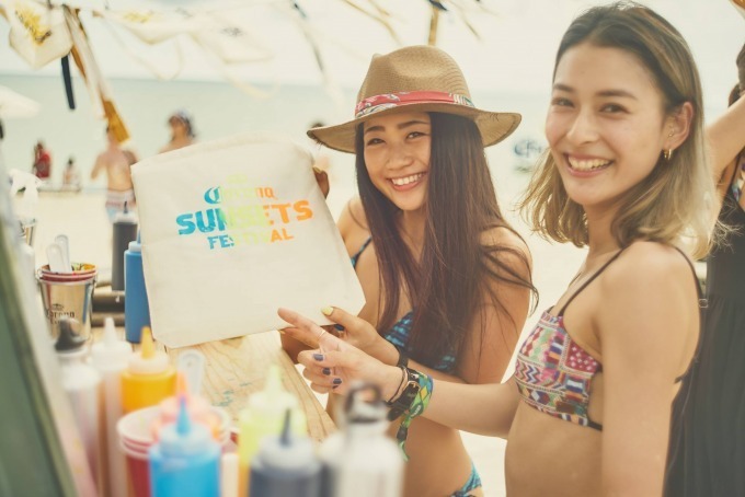 「コロナ サンセッツ フェスティバル 2018」沖縄のビーチで