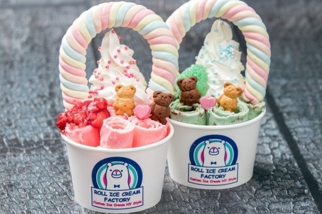 ロールアイス専門店「ロール アイス クリーム ファクトリー ロールアイス専門店「ロール アイス クリーム ファクトリー