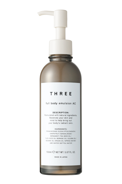 マッサージ効果に着目しセルフメディケーションの発想から生まれた、THREEのボディケアライン｜写真5