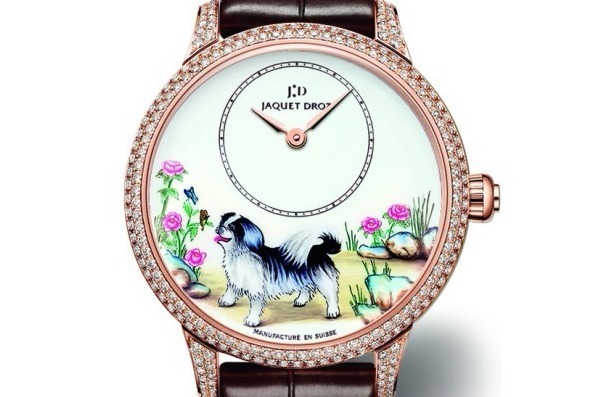 ヒゲゼンマイ｜スイス高級時計「ジャケ・ドロー」から“犬”をモチーフにした限定ウォッチ