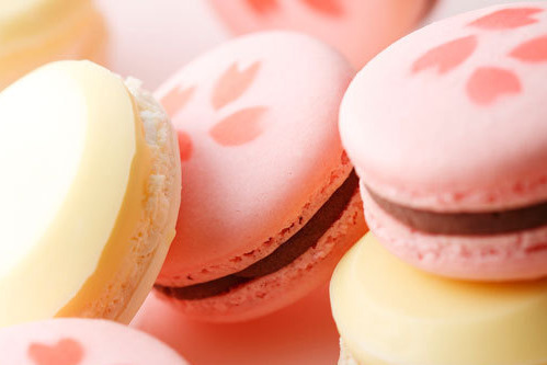 「紅白マカロン」