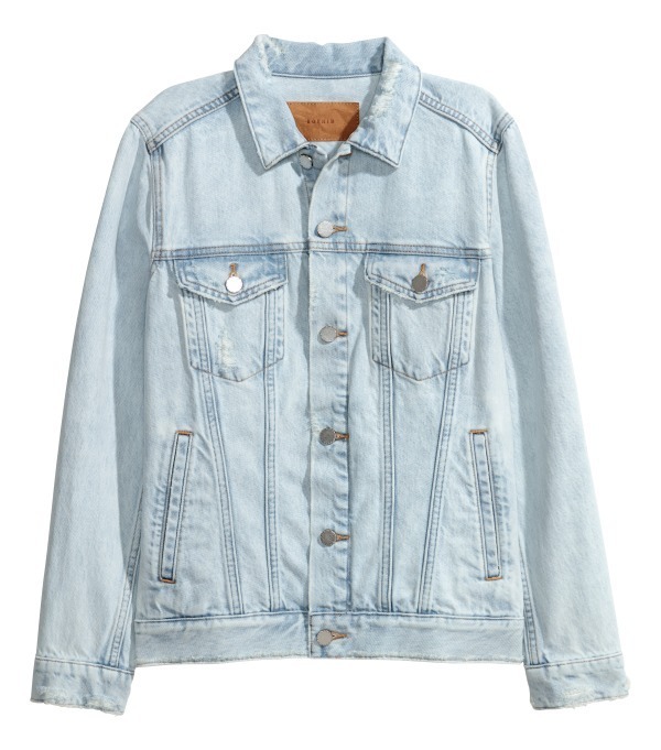 パールカラーデニムジャケット 写真11/18｜H&Mの最新デニムコレクション、パールや刺繍付き