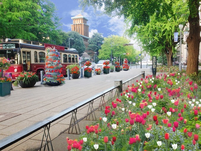 「ガーデンネックレス横浜 2018」開催、みなとみらいや山下公園が春の花々で彩られる｜写真5