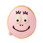 クリスピー・クリーム・ドーナツ×バーバパパ - ストロベリーチョコで作ったピンクの顔のドーナツ｜写真1