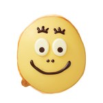 クリスピー・クリーム・ドーナツ×バーバパパ - ストロベリーチョコで作ったピンクの顔のドーナツ｜写真3