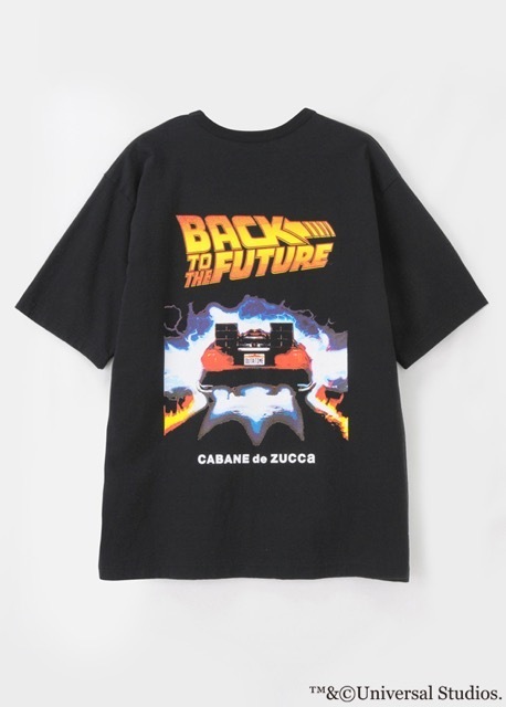 ZUCCaが『バック・トゥ・ザ・フューチャー』とコラボ、タイムマシン「デロリアン」のTシャツやバッグ | 写真