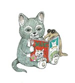 松屋銀座で絵本作家5人の原画展、"絵本の月刊誌"彩った酒井駒子、ヒグチユウコら｜写真4