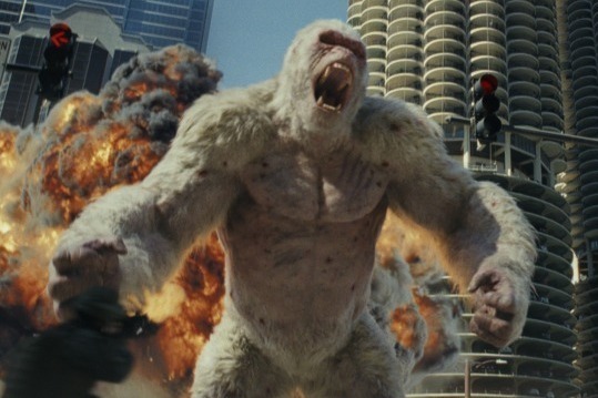 映画『ランペイジ 巨獣大乱闘』ドウェイン・ジョンソン主演、巨大怪獣パニック・アクション！