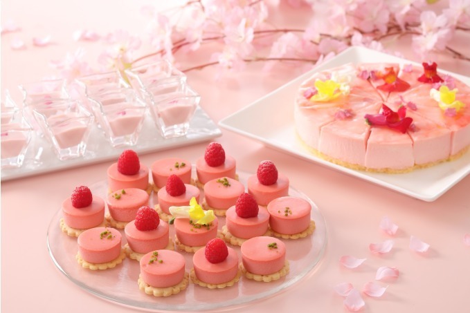 ウェスティン都ホテル京都「桜花爛漫ビュッフェ」海老やサーモン料理、桜チーズケーキやタルトも｜写真4