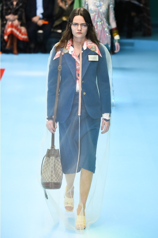 グッチ(GUCCI) 2018-19年秋冬ウィメンズコレクション シルエット - 写真7