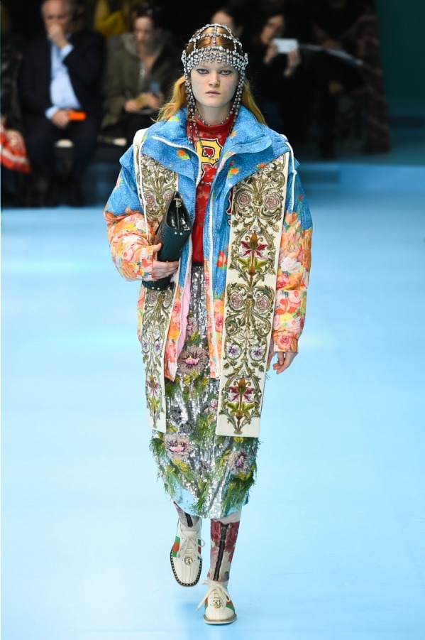 グッチ(GUCCI) 2018-19年秋冬ウィメンズコレクション シルエット - 写真24