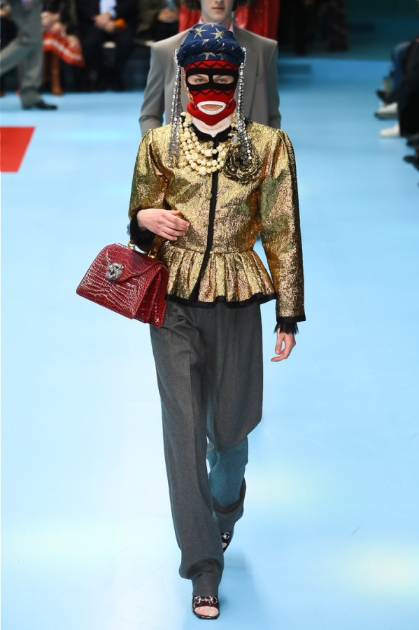 グッチ(GUCCI) 2018-19年秋冬ウィメンズコレクション シルエット - 写真26