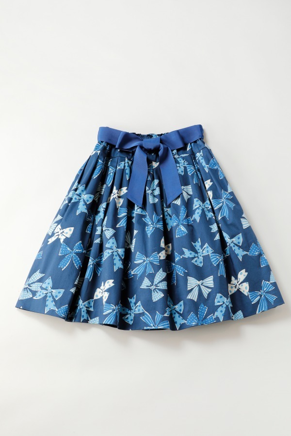 ジェーンマープル18年春の新作 - リボンが躍る爽やかなブルーのワンピースやスカート｜写真20