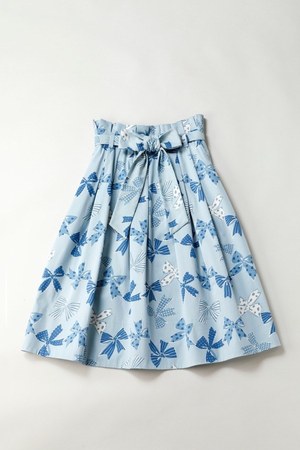 ジェーンマープル18年春の新作 - リボンが躍る爽やかなブルーのワンピースやスカート｜写真23