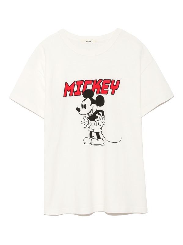 スナイデルから ミッキーマウスが登場する ディズニーコレクション Tシャツやトートを展開 ファッションプレス