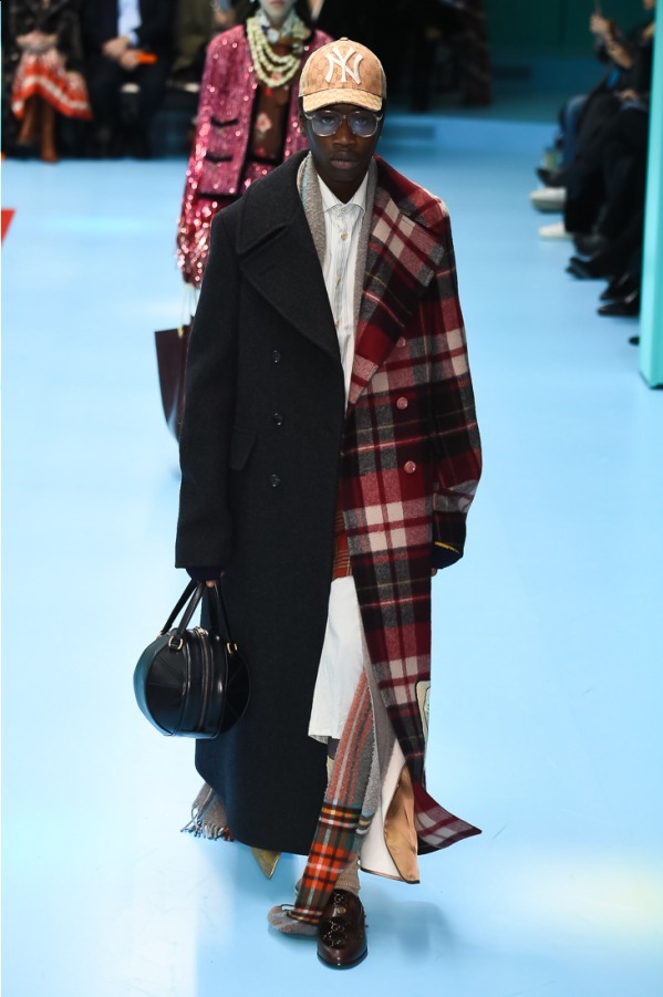 グッチ(GUCCI) 2018-19年秋冬メンズコレクション シルエット - 写真4