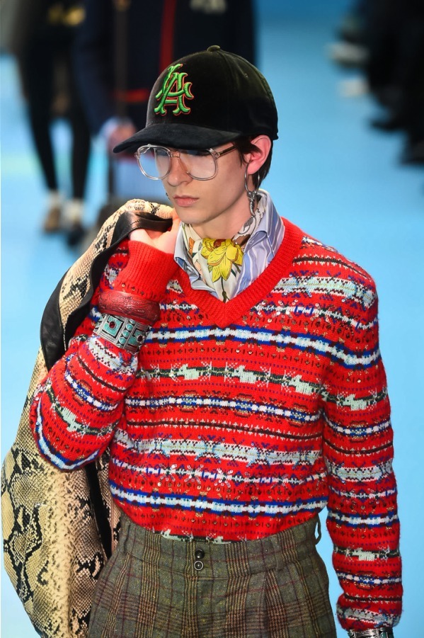 グッチ(GUCCI) 2018-19年秋冬メンズコレクション ディテール - 写真3