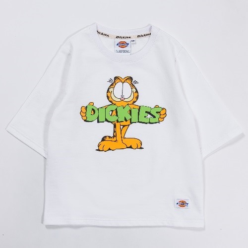 猫のガーフィールド ディッキーズ コラボtシャツやスウェットが登場 ファッションプレス